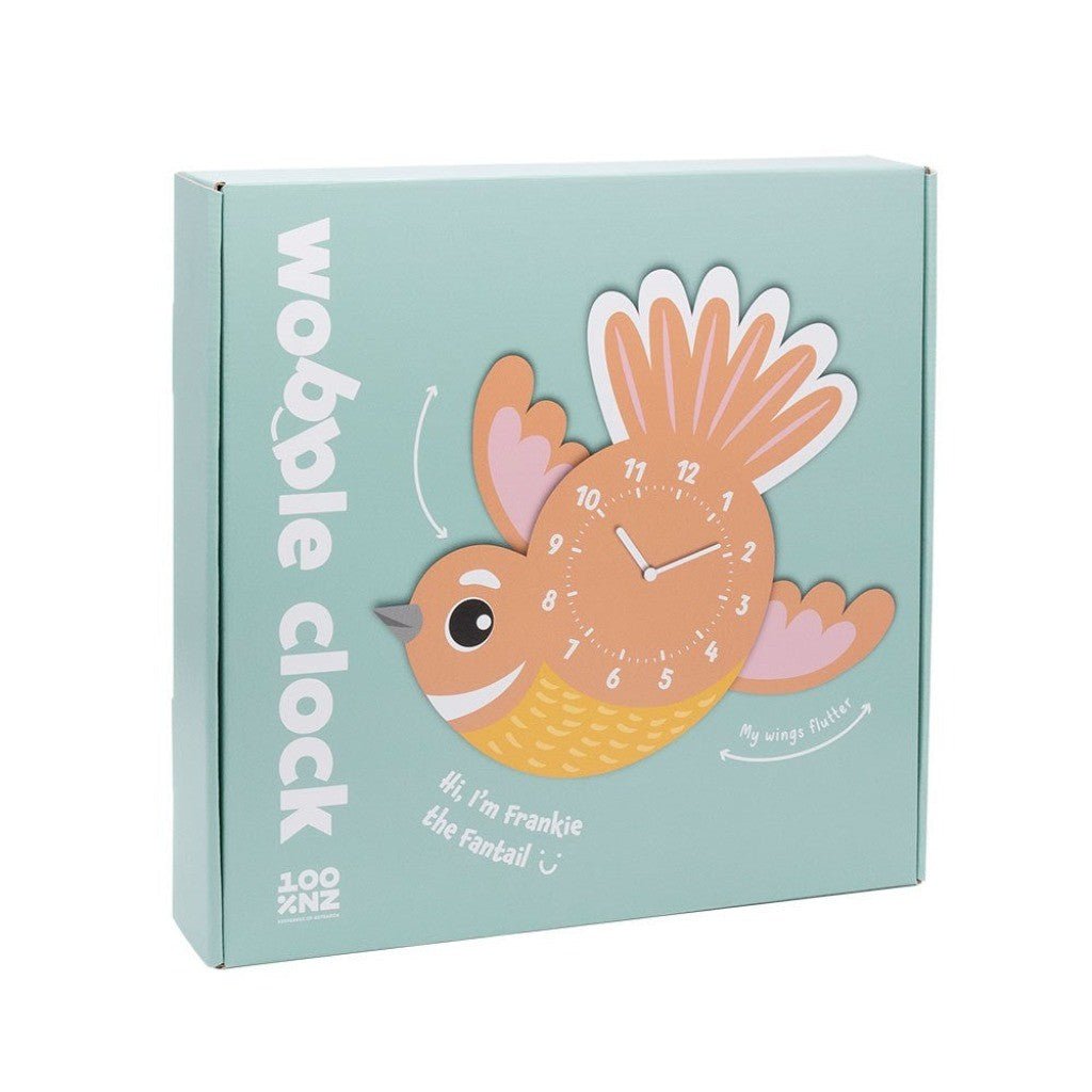 Wobble Clock Frankie The Fantail - Cove. Beach Essentials