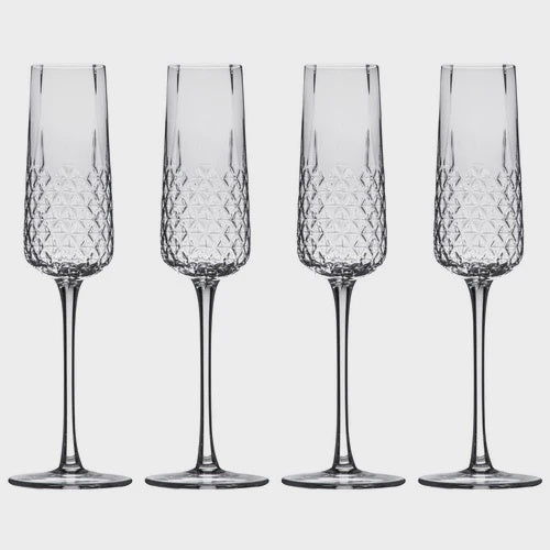 Ladelle | Jasper 4pk Champagne Glass