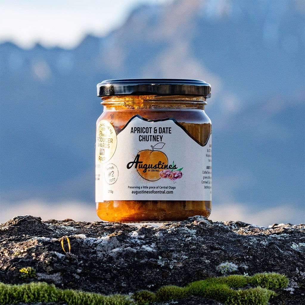 Augustines of Central Apricot & Date Chutney 215g