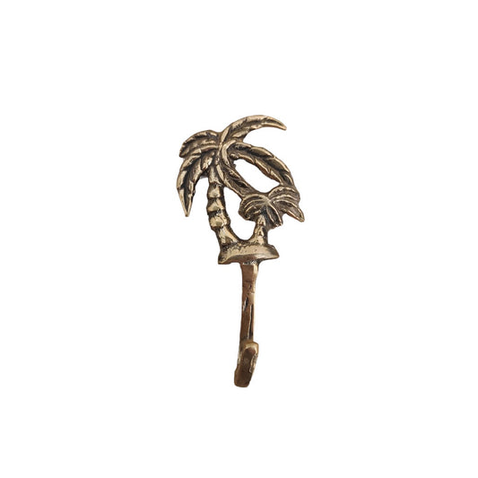 Cove. Brass Hook Palm Tree S