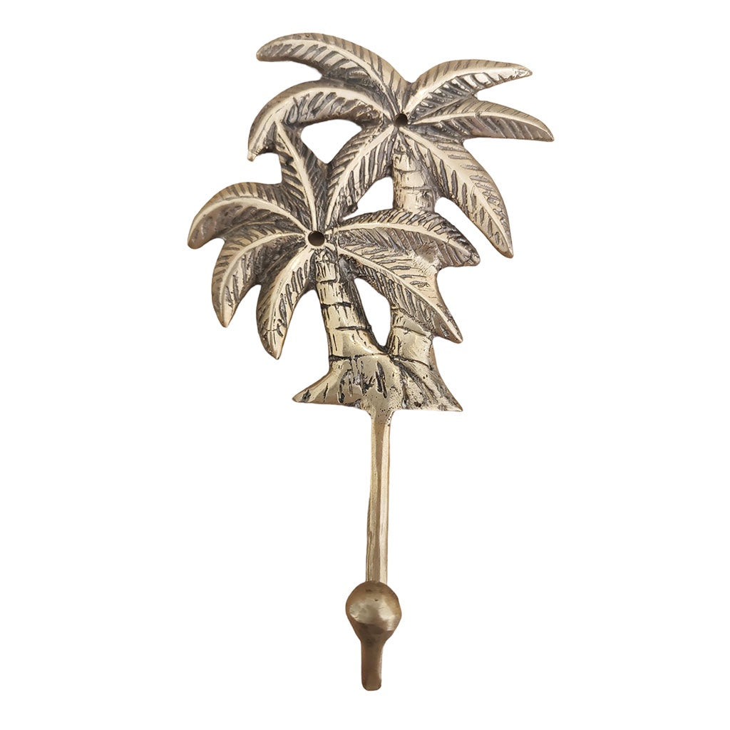 Cove. Brass Hook Palm Tree XL