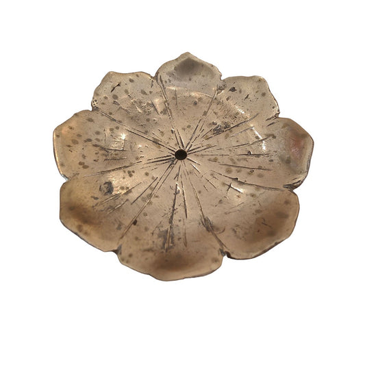 Cove. Brass Incense Dish Lotus - Small