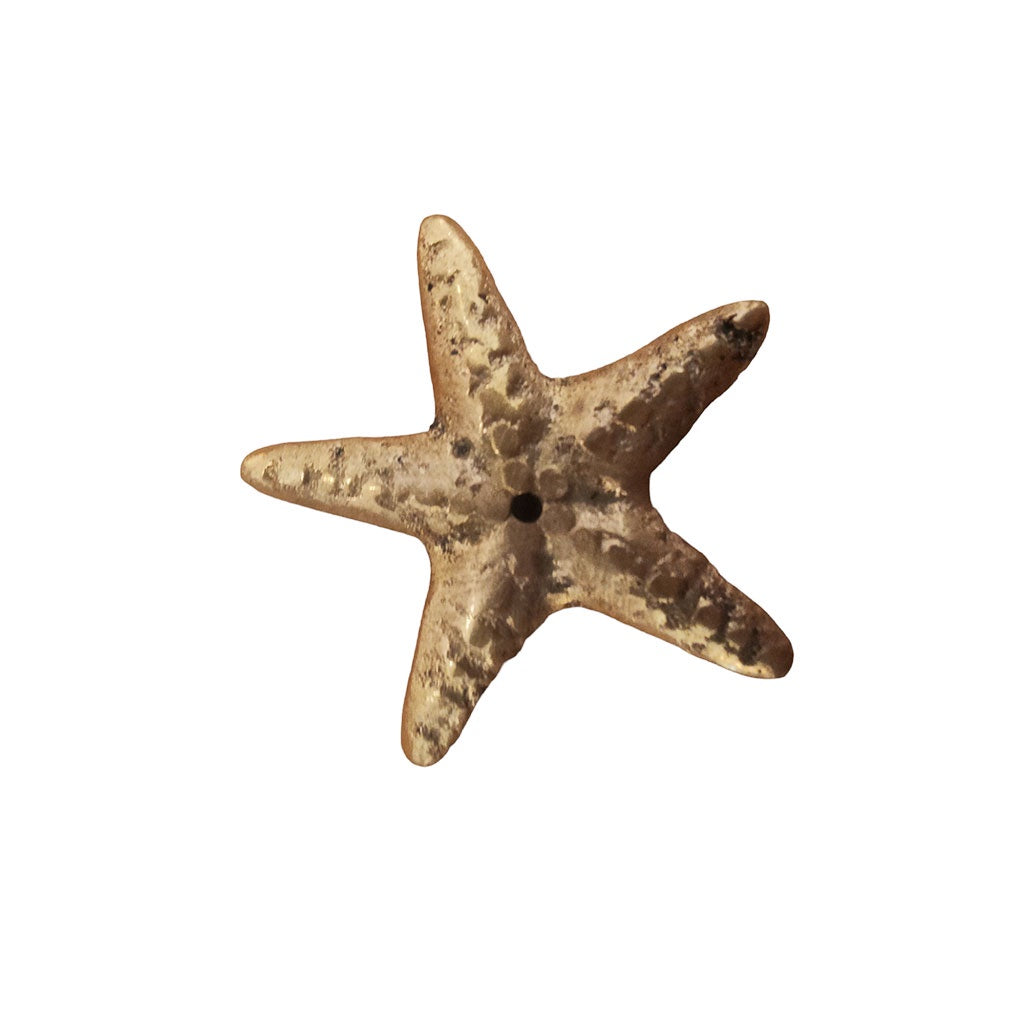 Cove. Brass Incense Starfish