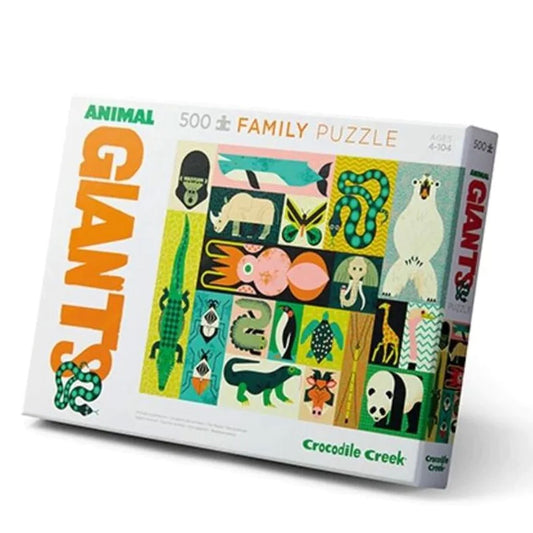 Croc Creek 500pc Family Puzzle Animal Giants