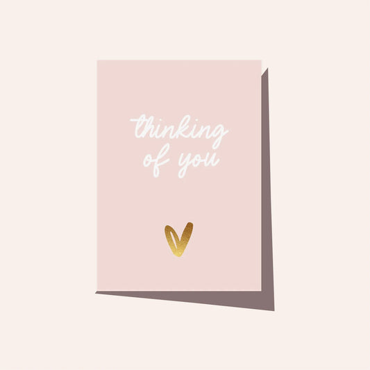 Elm Paper Card Thinking of You Heart