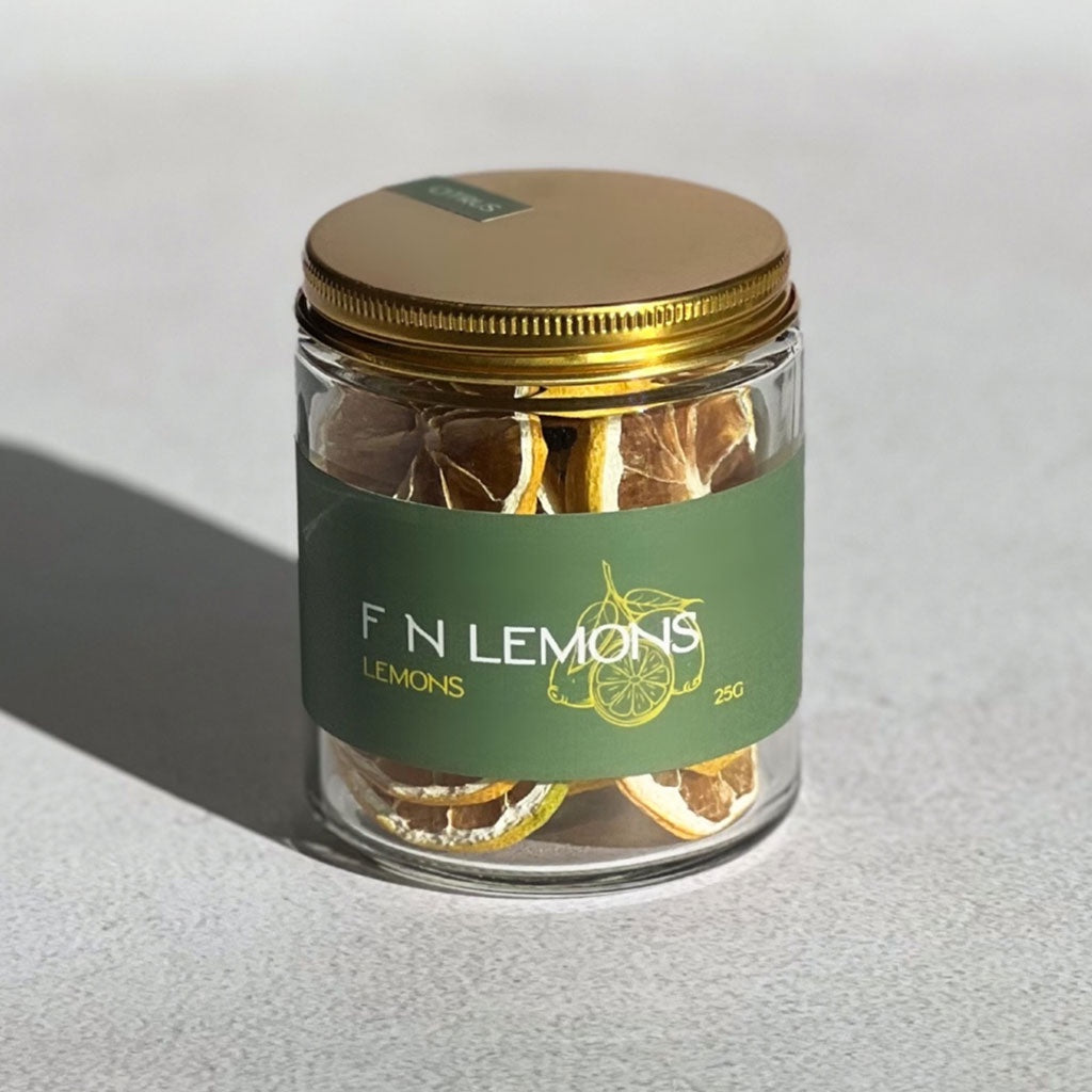 F n  Lemons Lemons 25g Jar