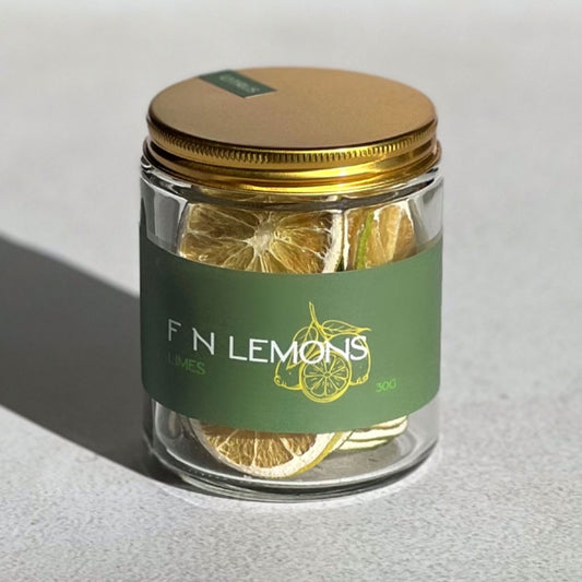 F n  Lemons Limes 30g Jar