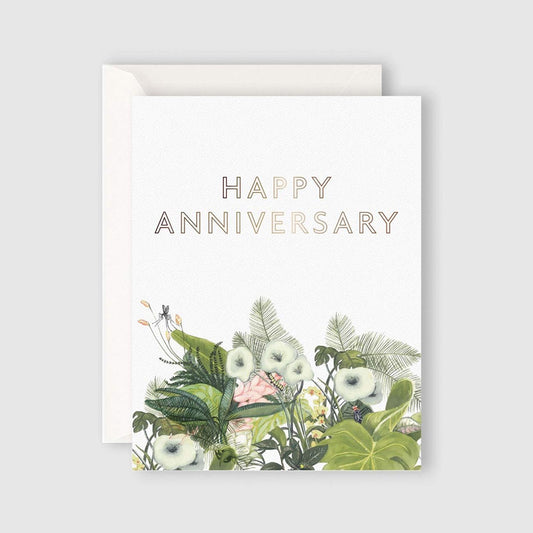 Father Rabbit Stationery Card | Happy Anniversary