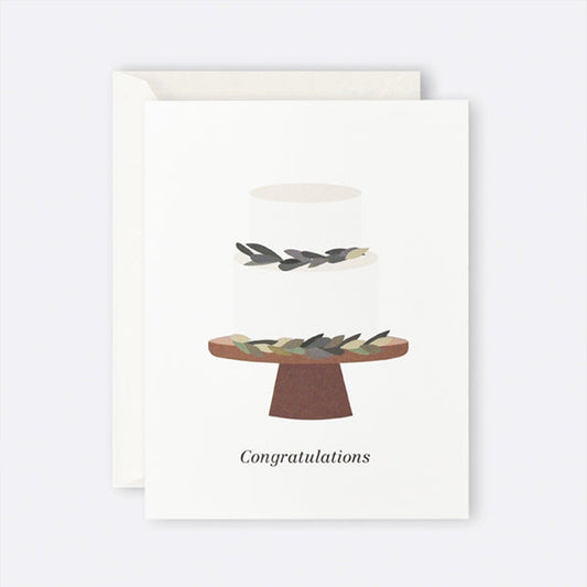 Father Rabbit Stationery Card | Wedding Cake Congratulations