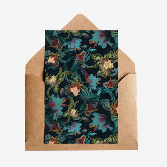 Flox | Cards - Orchid & Florets