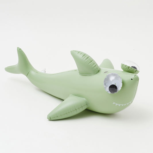 SunnyLife Inflatable Sprinkler Shark Tribe Khaki