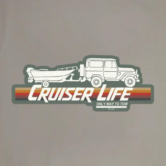 Just Another Fisherman | Cruiser Life Sticker - Multi