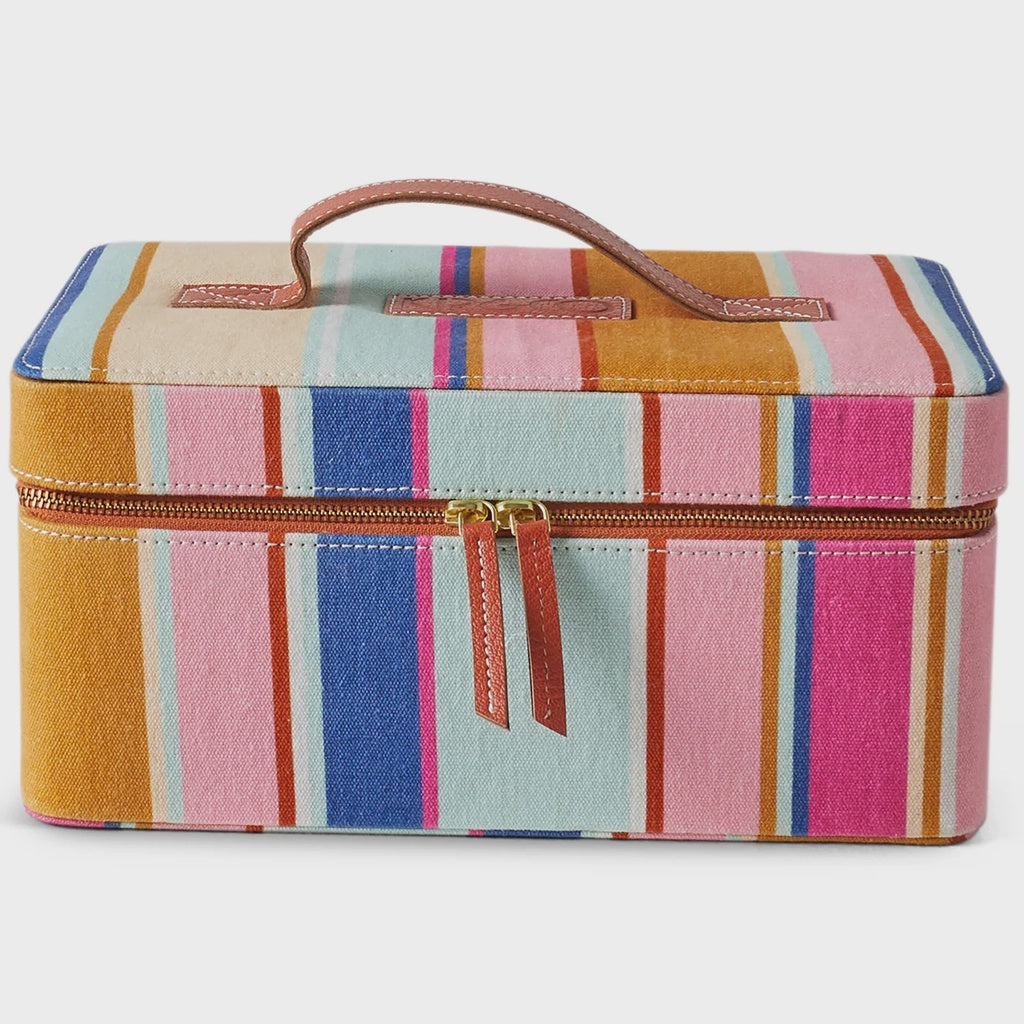 Kip & Co | Jaipur Stripe Toiletry Case