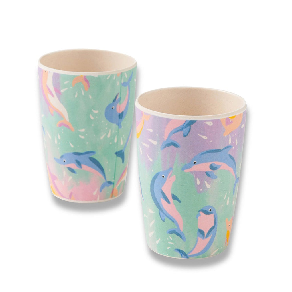 Kip & Co Dolphin Magic Kids Cup 2P Set