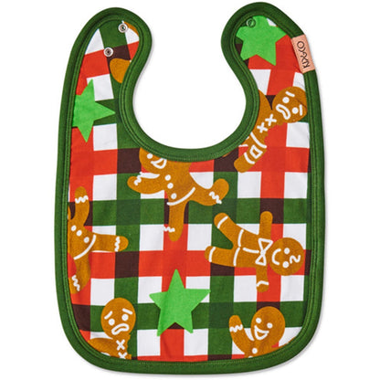 Kip & Co Gingerbread Organic Cotton Bib