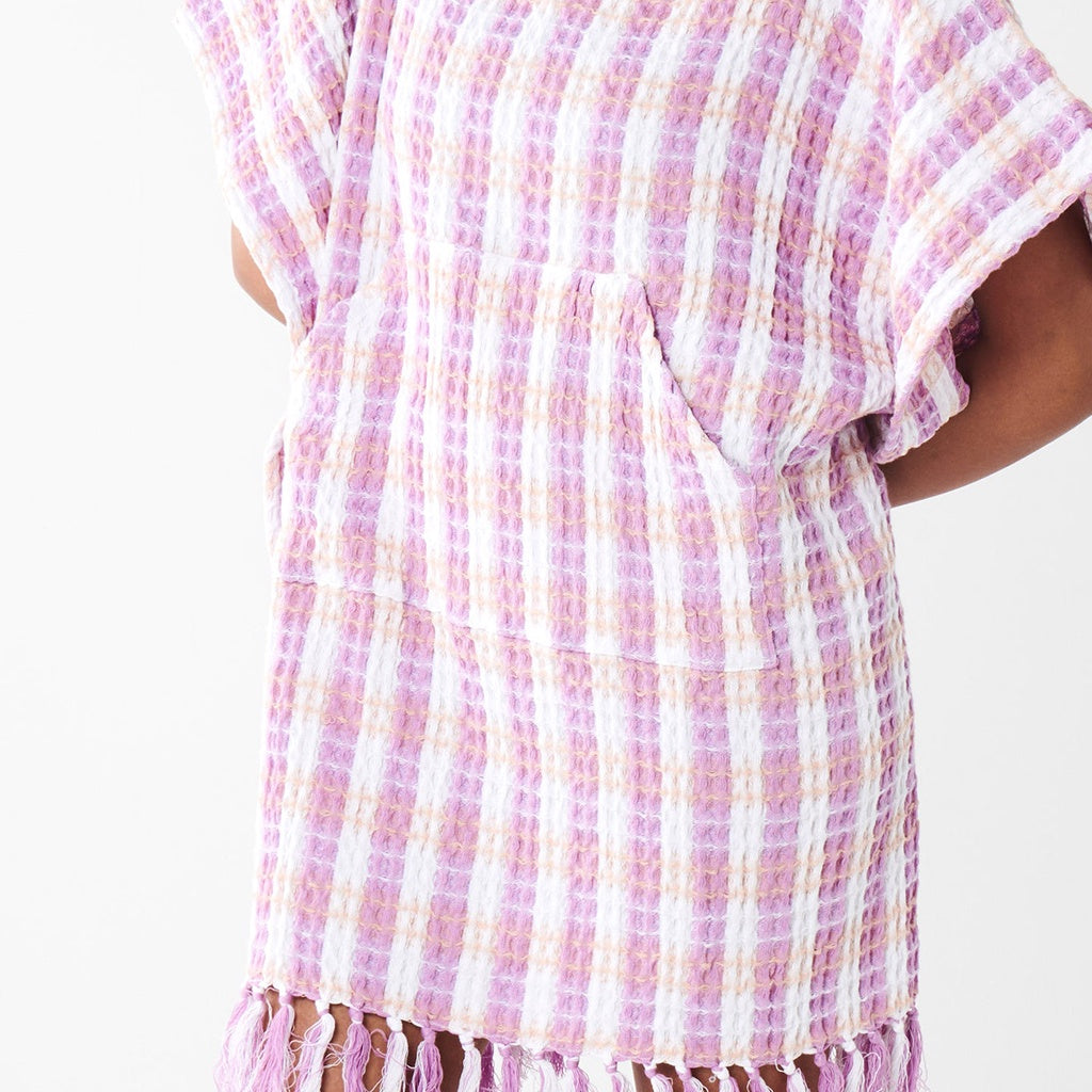 Kip & Co Hazy Days Kids Waffle Poncho Large