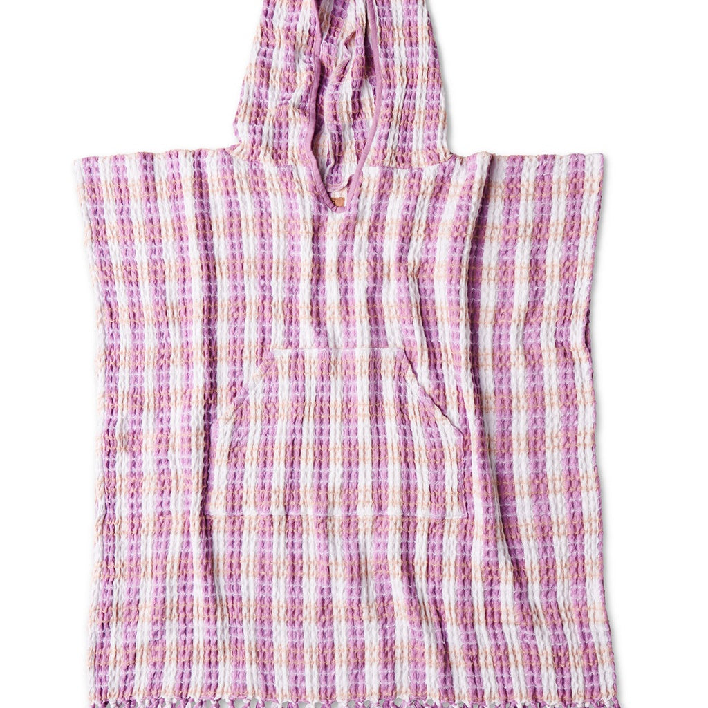 Kip & Co Hazy Days Kids Waffle Poncho Small