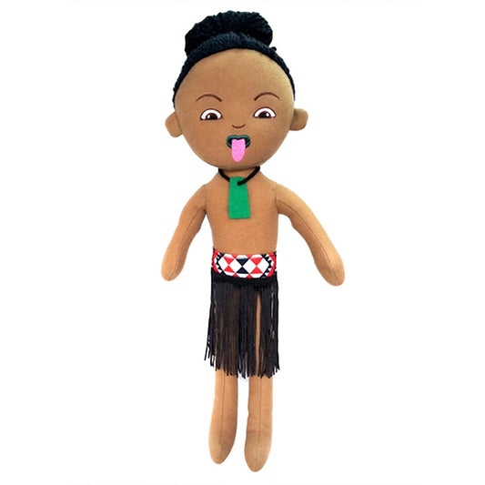 NZ Soft Doll Kapa Haka Boy 40cm