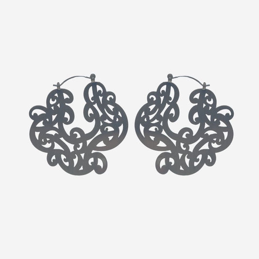 Nichola Earrings - Nga Uara - Auahatanga - Silver