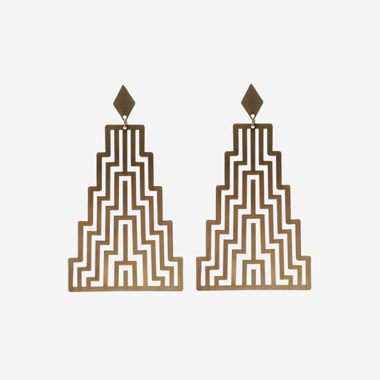 Nichola Earrings - Nga Uara - Rawe - Gold