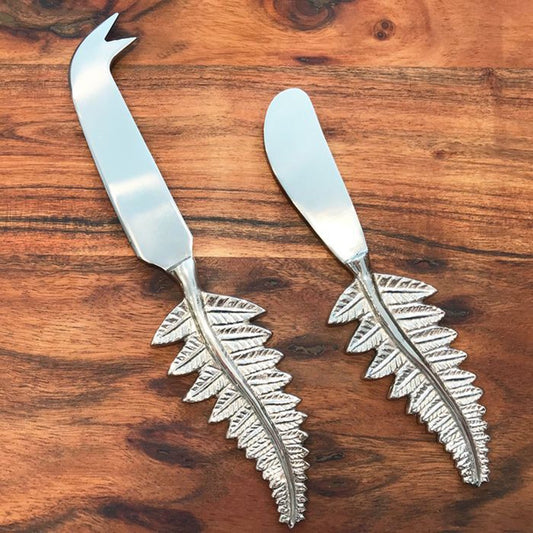 Old Mill Road - Silver Fern Cheese Knife
