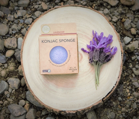 Nudi Point Konjac Sponge (Lavender)