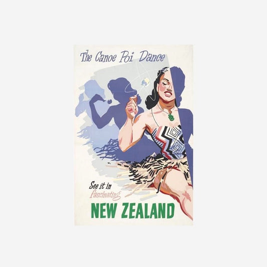 Te Papa Store | Unknown - A5 Notebook - The Canoe Poi Dance'; 1950s - 1960s