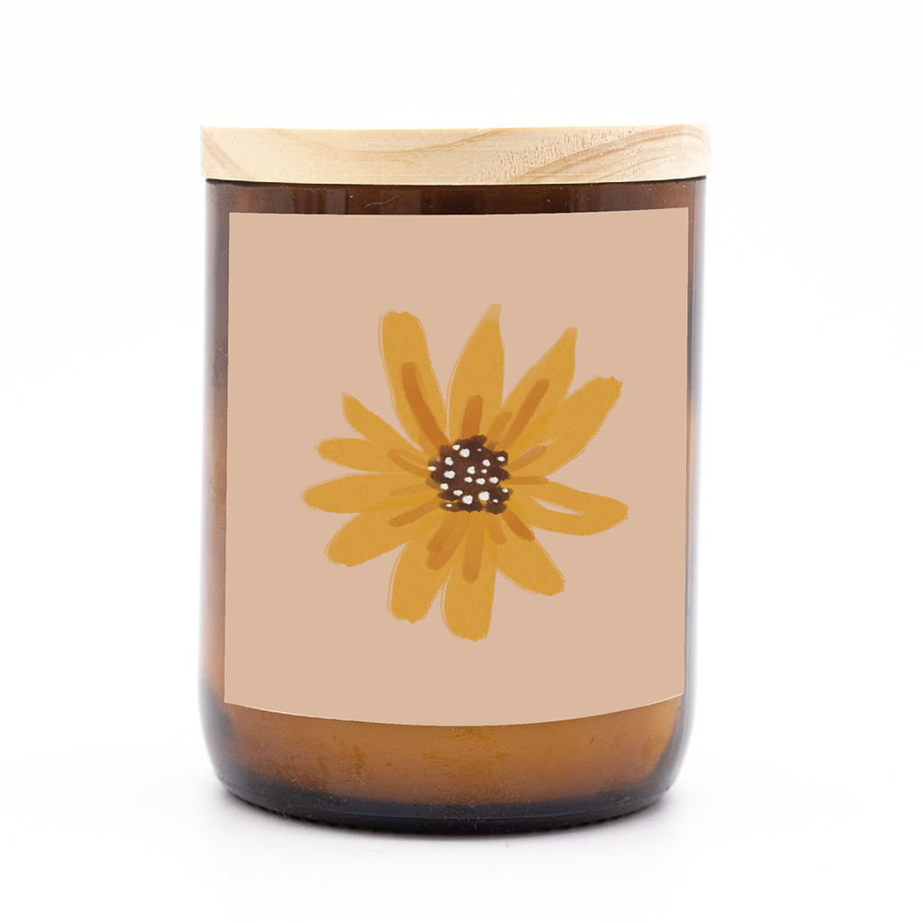 The Commonfolk Collective - Earth Essentials Flower Head Candle - HUDSON VALLEY