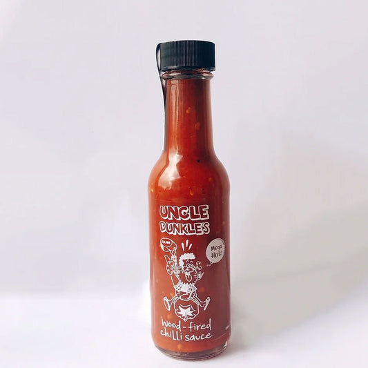 Uncle Dunkle's MEGA HOT Wood-Fired Chilli Sauce