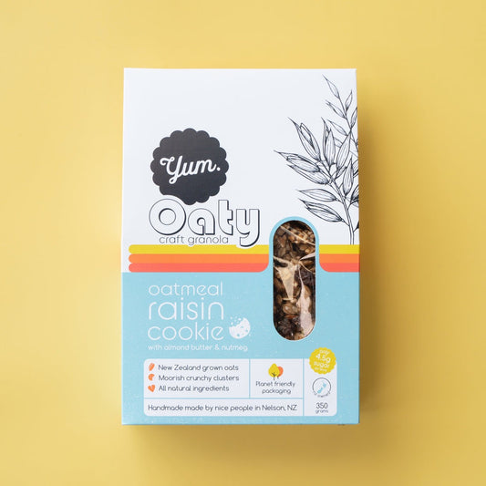 YUM OATY Oatmeal Raisin Granola 350g